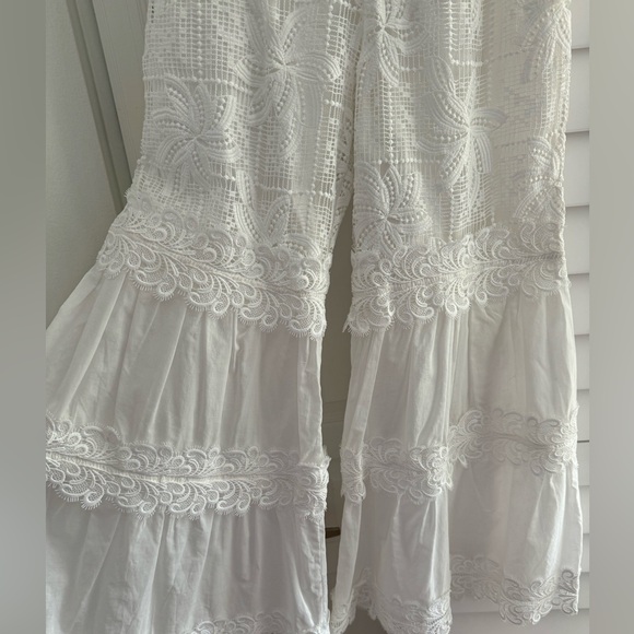 WAIMARI Lace Embroidered Flare Pants - Picture 14 of 15